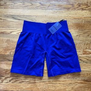 NVGTN Cobalt Seamless Shorts